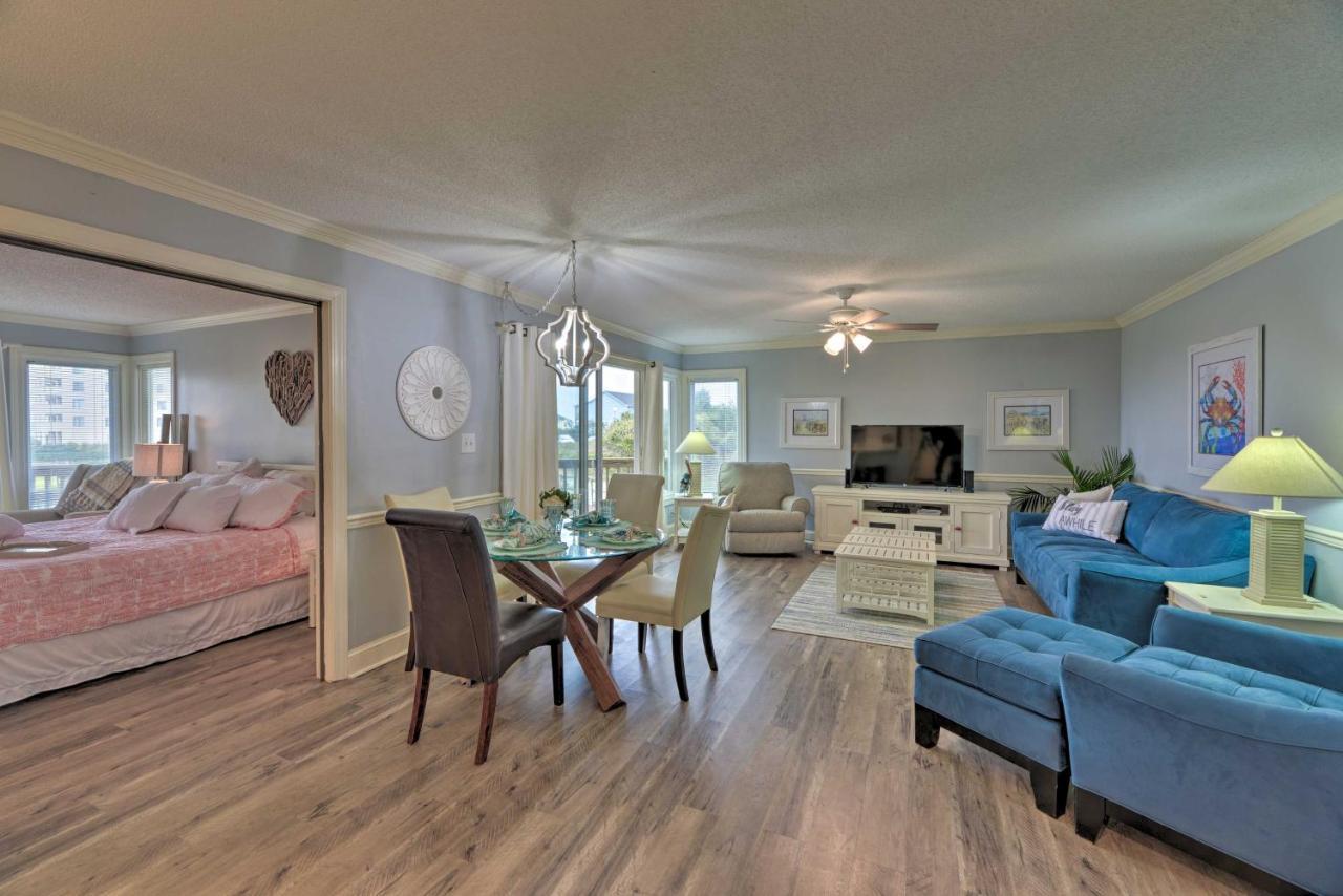 Bright Emerald Isle Condo With Private Beach Access! Exterior foto