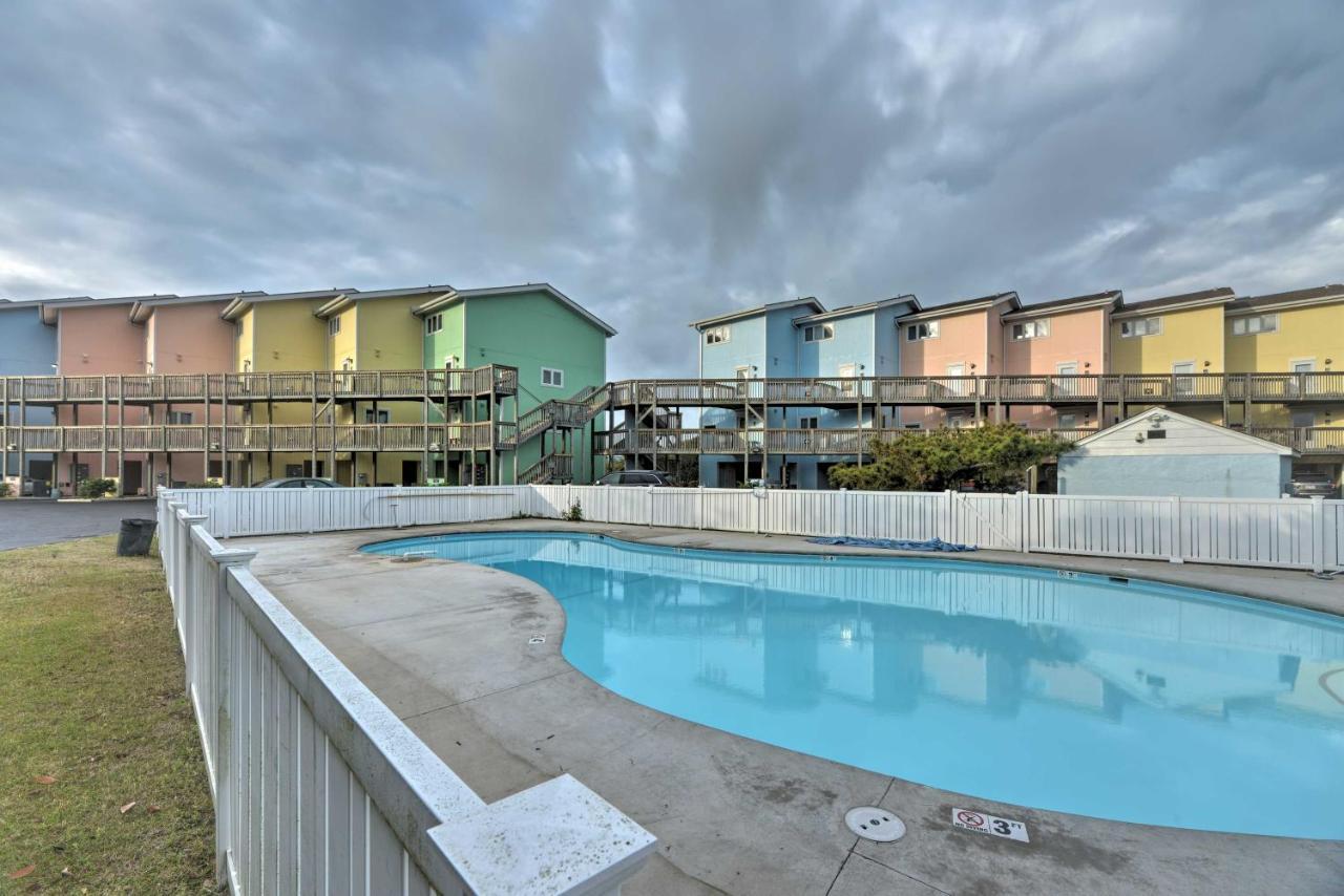 Bright Emerald Isle Condo With Private Beach Access! Exterior foto